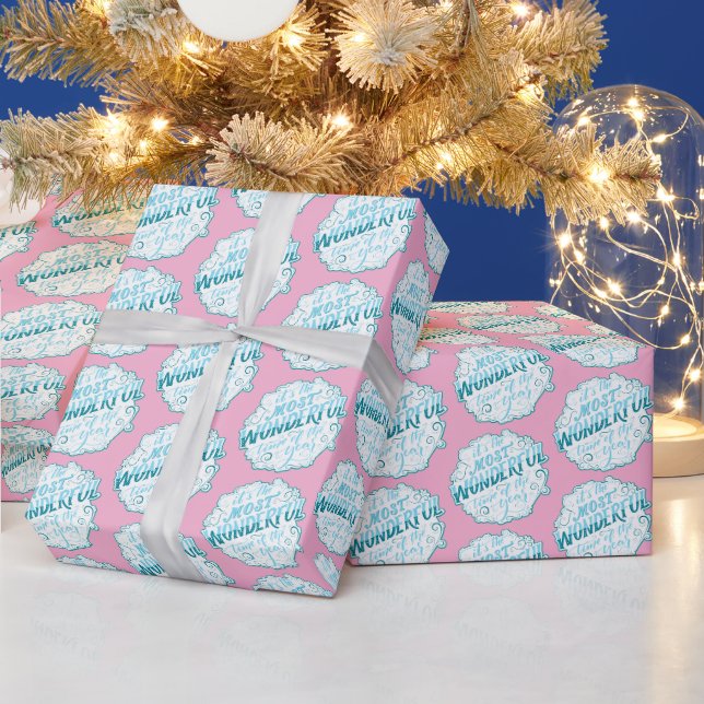 Det är årets mest underbara tid presentpapper (Helgdagar)