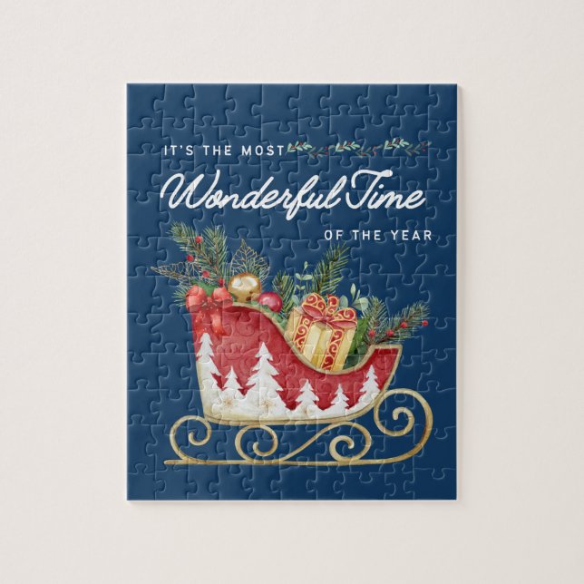 Det är årets mest underbara tid pussel (Vertikal)