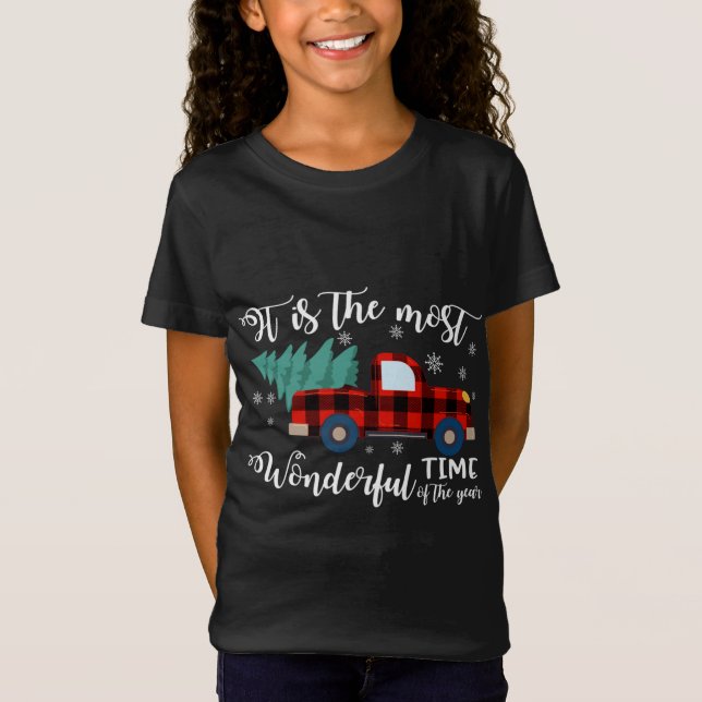 Det är årets mest underbara tid t shirt (Framsida)