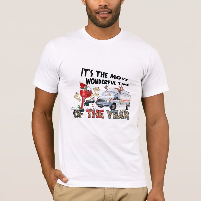 Det är årets mest underbara tid t shirt (Framsida)