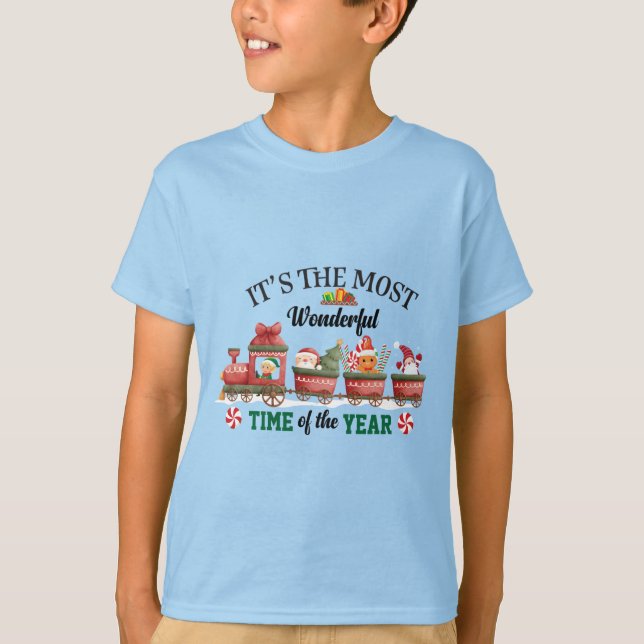 Det är årets mest underbara tid t shirt (Framsida)
