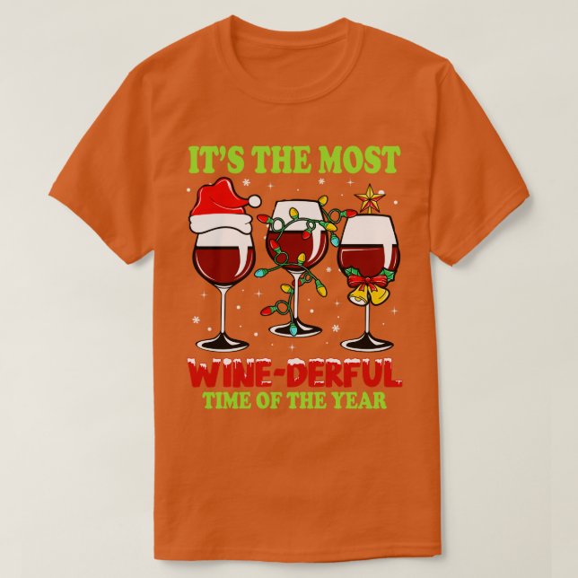 Det är årets mest våtfulla tid t shirt (Design framsida)