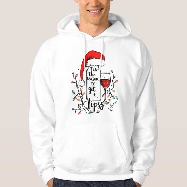 Det Är Årstiden Att Bli Berusad  Hoodie (Framsida)