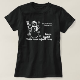 Det Är Årstiden Att Riksrättsåtala Avsätt Trump Sn T Shirt