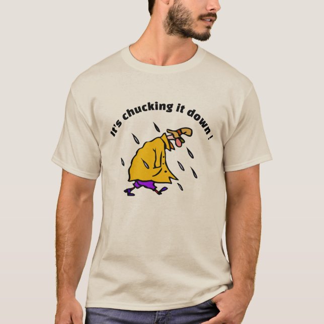 Det är att hugga ner det, regna T-Shirt (Framsida)