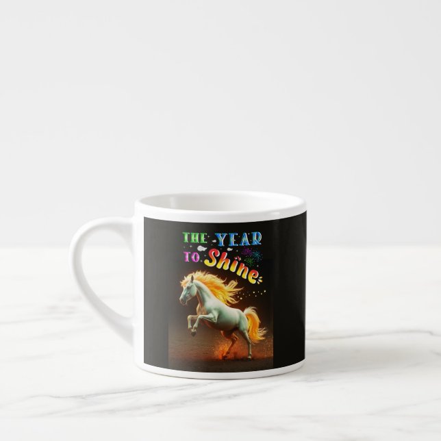 Det år att lysa espressomugg (Vänster)