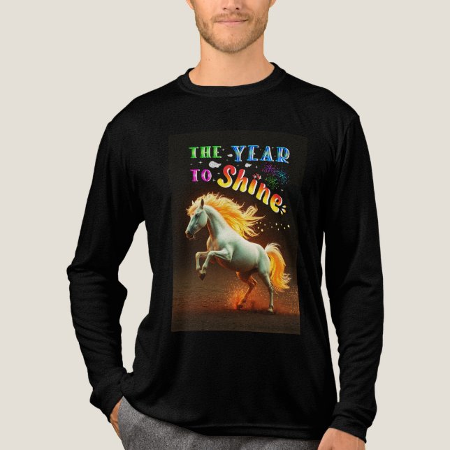 Det år att lysa t shirt (Framsida)