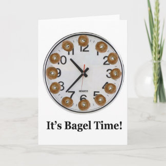 Det är Bagel Time! Kort