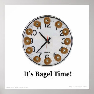 Det är Bagel Time! Poster