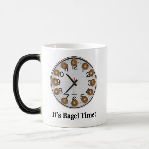 Det är bageln Time! Magisk Mugg