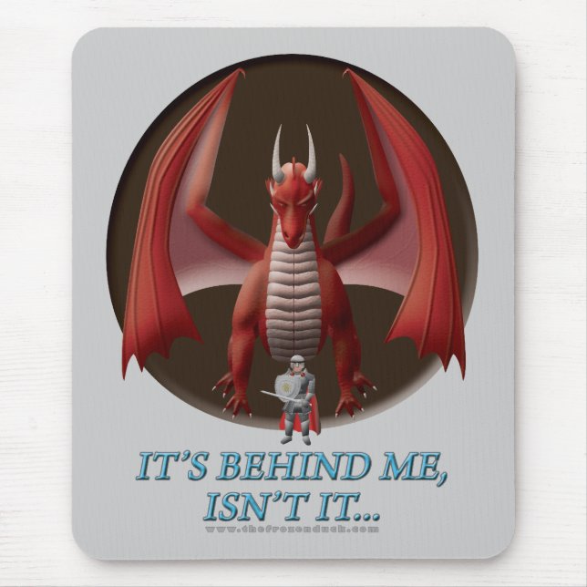 Det är bak mig musmatta (Framsidan)