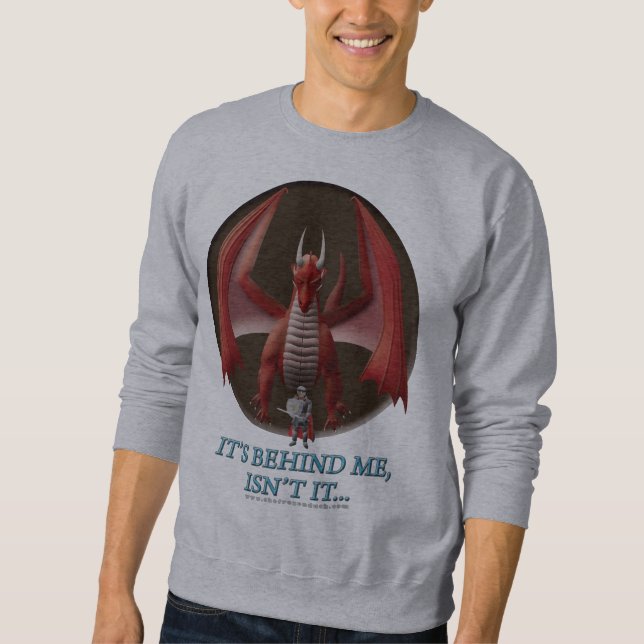 Det är bak mig sweatshirt (Framsida)