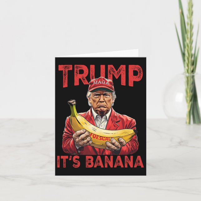 Det är banana för skalförändring kort (Framsida)