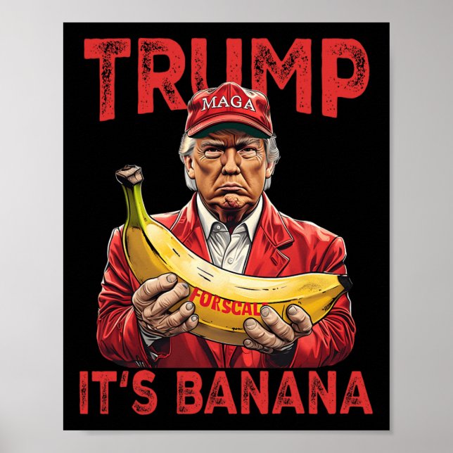 Det är banana för skalförändring poster (Framsidan)