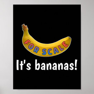 Det är Banana (för ) Starship Funny Tee Manar Wom Poster
