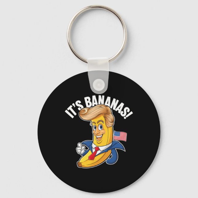 Det är Bananas (för ) Starship Funny Meme Humor Nyckelring (Framsida)