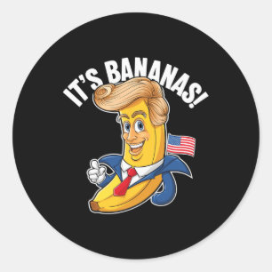 Det är Bananas (för ) Starship Funny Meme Humor Runt Klistermärke