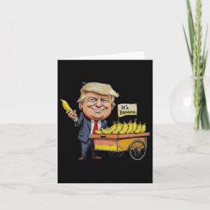 Det är Bananer (i skala) Rolig Trump Bananer Tee Kort