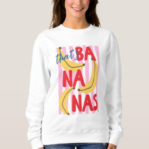 Det är bananer trendigt sommarplagg t shirt