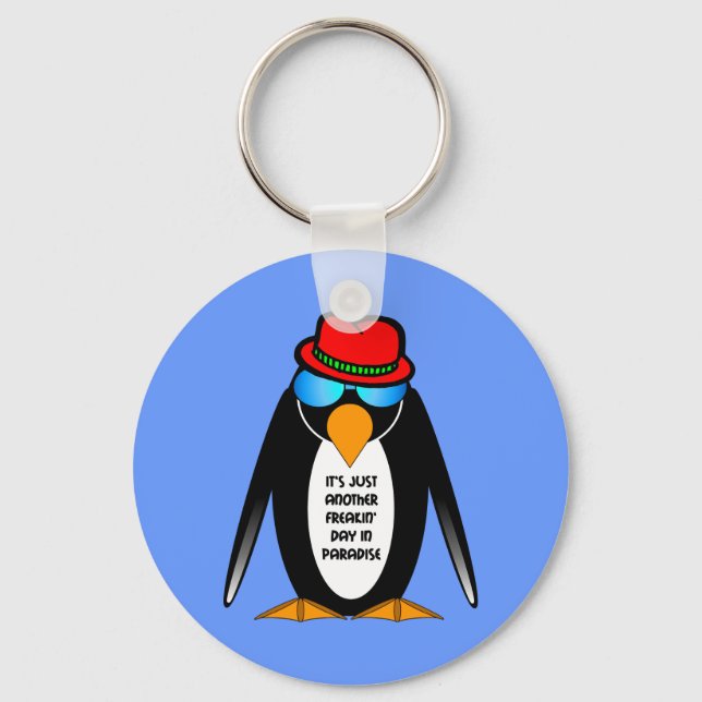 Det är bara ännu en jävla dag i paradiset nyckelring (Framsida)