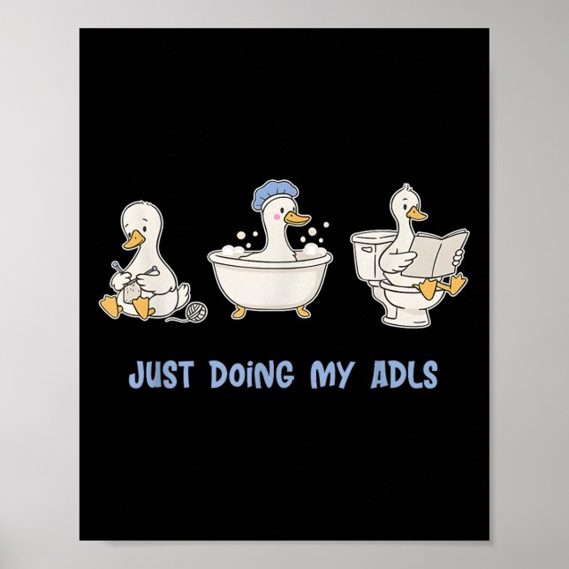 Det är bara att göra mitt adls-nyfikna Fånig. Poster (Framsidan)
