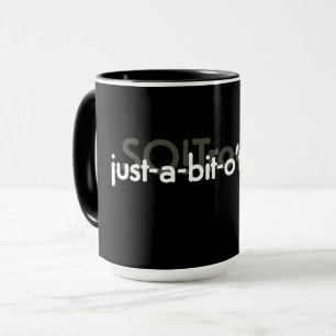Det är bara en bit. mugg