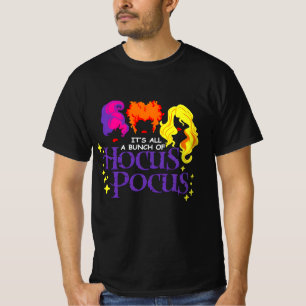 "Det är bara en bunch av Hocus Pocus Halloween" T Shirt