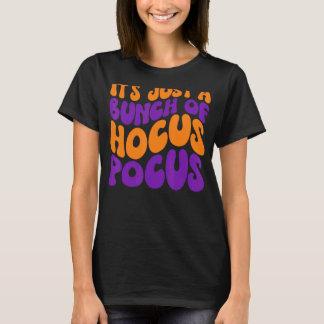 Det är bara en bunch av Hocus Pocus Retro Fall Hoc T Shirt