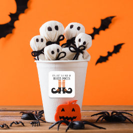 Det är bara en bunt av Hocus Pocus Fyrkantigt Klistermärke