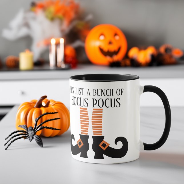 Det är bara en bunt av Hocus Pocus Två-Tonad Mugg (It's Just A Bunch Of Hocus Pocus Two-Tone Coffee Mug)
