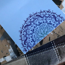 Det är bara en fas måne-faser, ett barn anteckningsblock