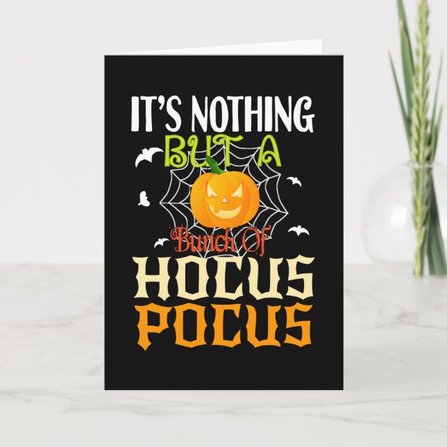 Det är bara en massa Hocus Pocus Kort (Framsida)