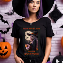 Det är bara en massa HOKUS POKUS Halloween-häxa