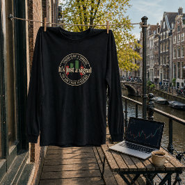Det är bara en signal Handelspsykologi Design T Shirt