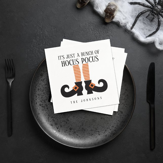 Det är bara en skiva av Hocus Pocus Papper Pappersservett (It's Just A Bunch Of Hocus Pocus Paper Napkins)
