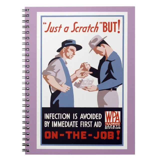 Det är bara en utstrykning. anteckningsbok (Framsidan)