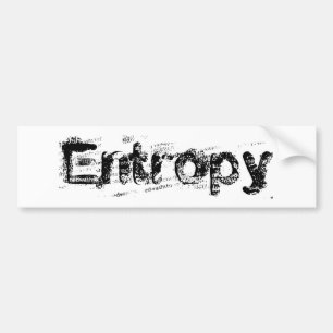 Det är bara Entropy Bildekal