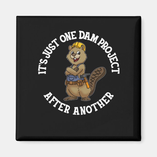 Det är bara ett dammprojekt efter en annan Handyma Magnet (Framsidan)