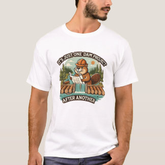 Det är bara ett dammprojekt efter ett annat t shirt
