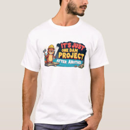 Det är bara ett dammprojekt efter ett annat t shirt