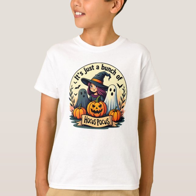 Det är bara ett gäng Hocus Pocus T Shirt (Framsida)