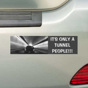 Det är bara ett tunnelfolk! PITTSBURGH Bildekal