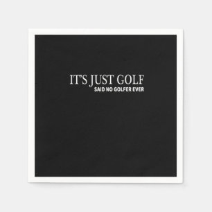 Det är bara Golf T-shirt för Golfers Funny Golfing Pappersservett
