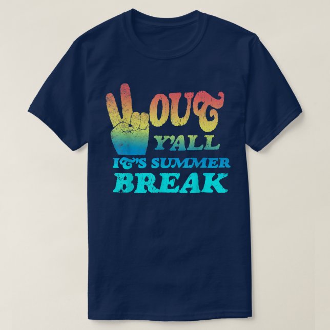 Det är bara sommarBreak T-Shirt. T Shirt (Design framsida)