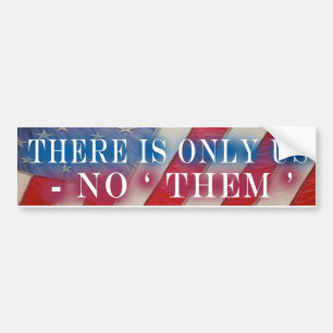 Det är bara USA ... Bildekal