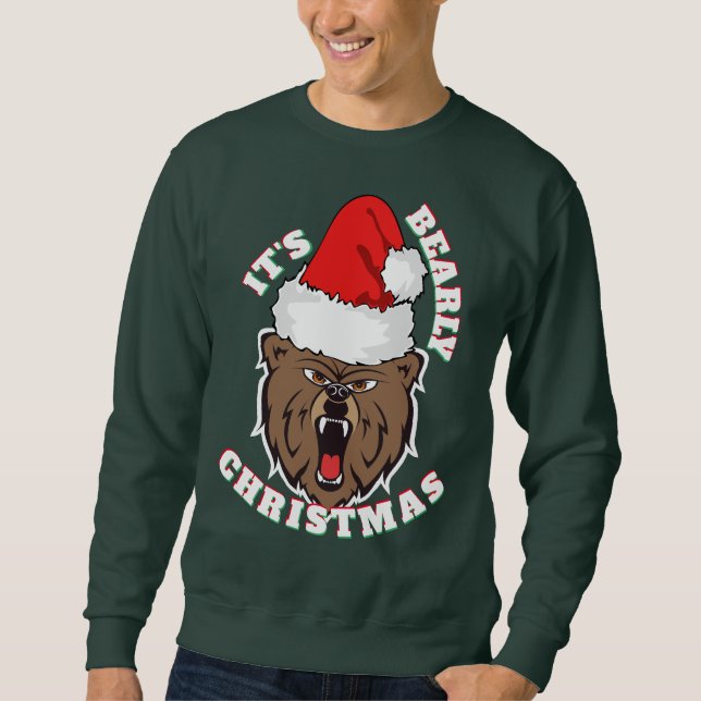 Det är Barly-Jul Sweater Lång Ärmad Tröja (Framsida)