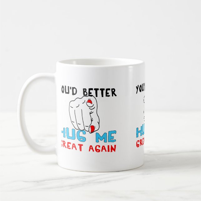 Det är bäst att du kör mig Underbart igen Kaffemugg (Vänster)