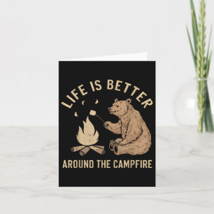 Det är bättre att ha en bra campingtid runt Campfi Kort