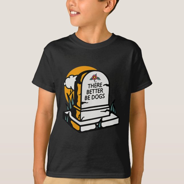 Det är bättre att ha Hundar _ Heaven Hund älskare  T Shirt (Framsida)