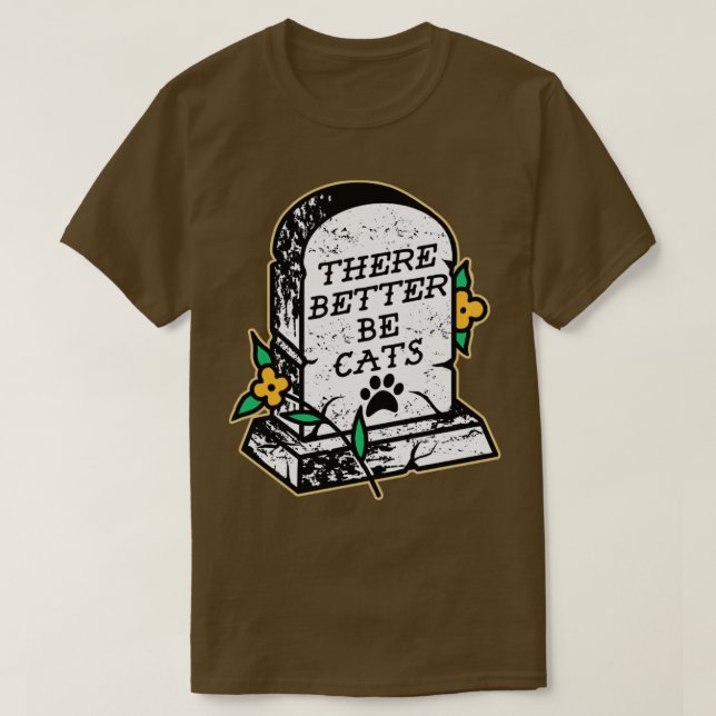 Det är bättre att ha katter t shirt (Design framsida)